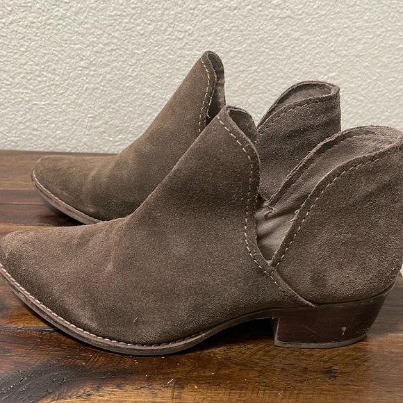 Steve Madden Ankle booties boots size 6.5 dark olive green - Picture 10 of 14